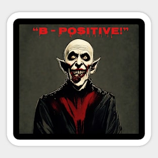 Be Positive! Sticker